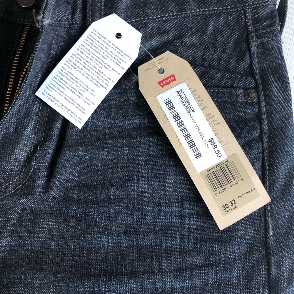 Levi’s Scraper Slim Straight fit Jeans - Picture 1 of 7